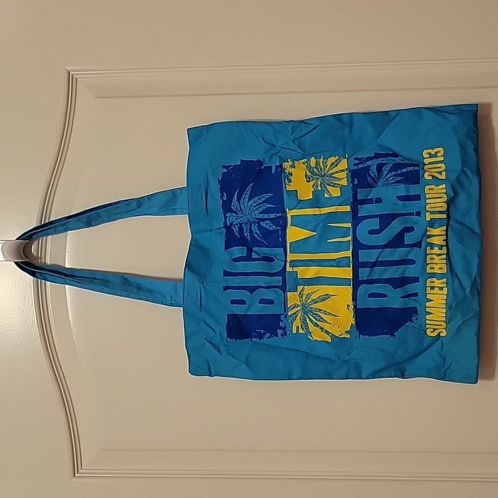 New w/o Tags Big Time Rush VIP Exclusive Summer Break Tour Blue & Yellow…